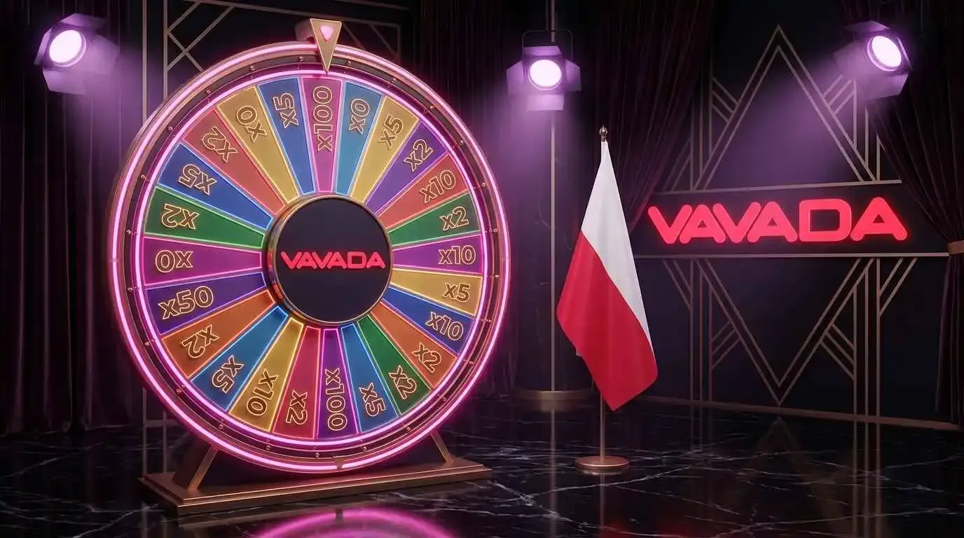 Prize wheel with colorful segmen
